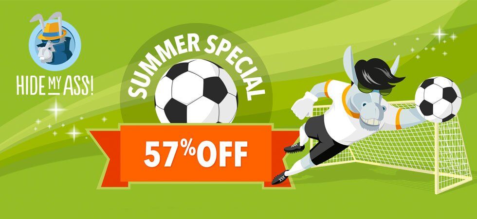 HMA VPN: Summer Special Sale – 57% OFF!