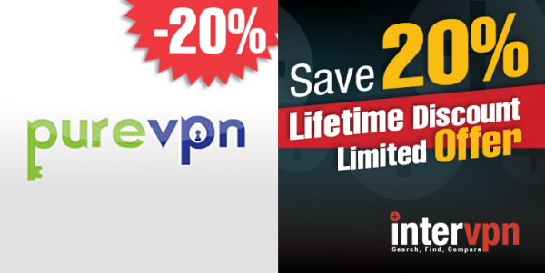 PureVPN 20% Lifetime Discount