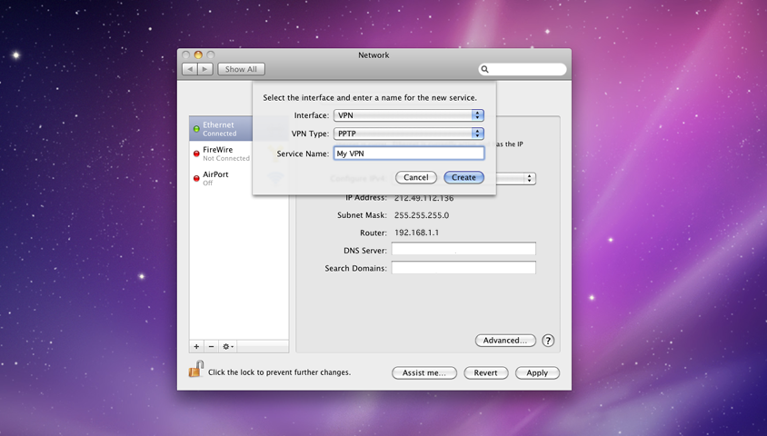 How to Set Up a VPN on Mac OS X | PPTP | InterVPN