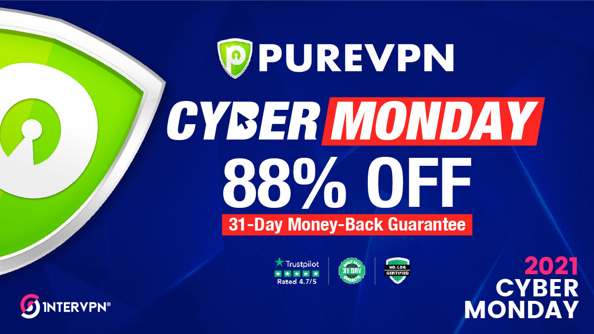 PureVPN Cyber Monday 88 off - PureVPN Coupon Code