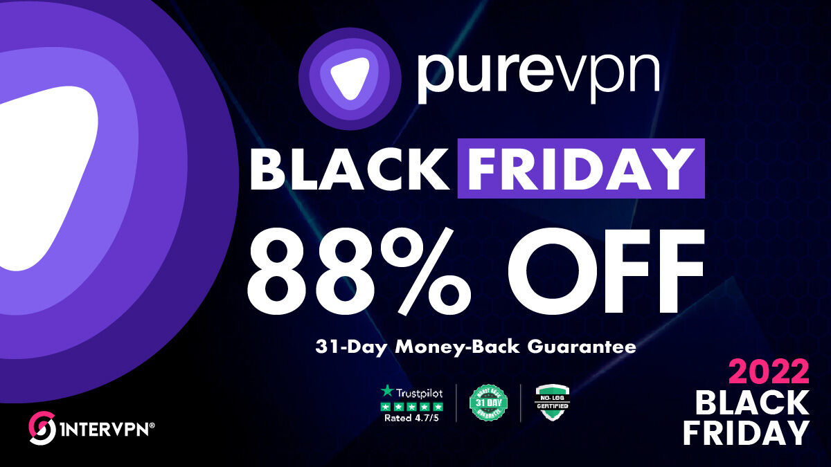 Black Friday at PureVPN - 2022